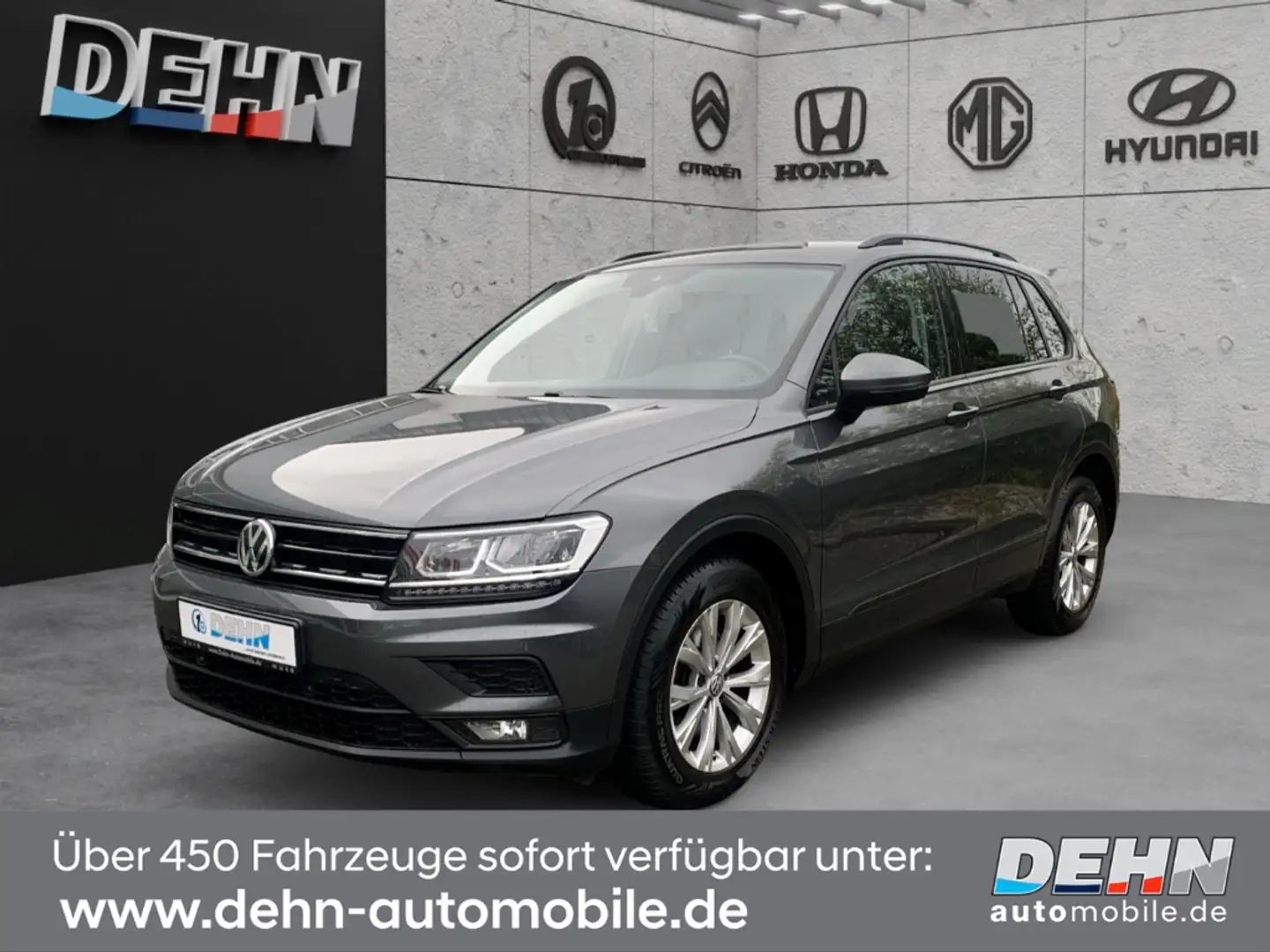 Volkswagen Tiguan 1.4 TSI Trendline LED Navi PDC Winterpaket Gris - 2