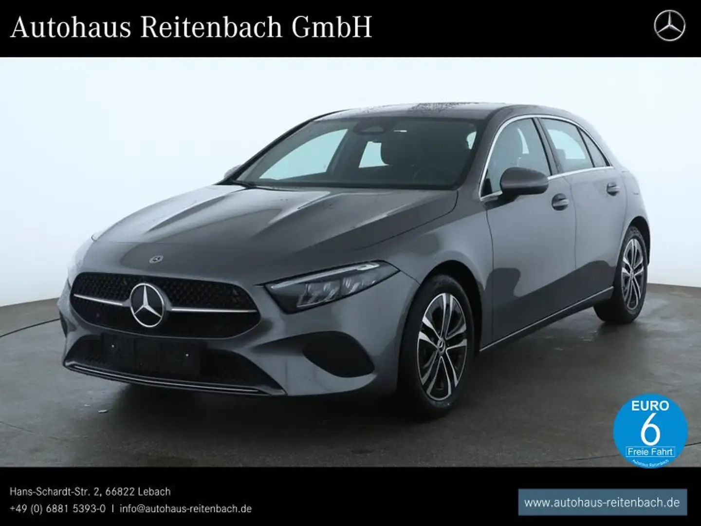 Mercedes-Benz A 200 A200 PROGRESSIVE+KAMERA SITZ+LENKRADHZG+LED+LED Gris - 1