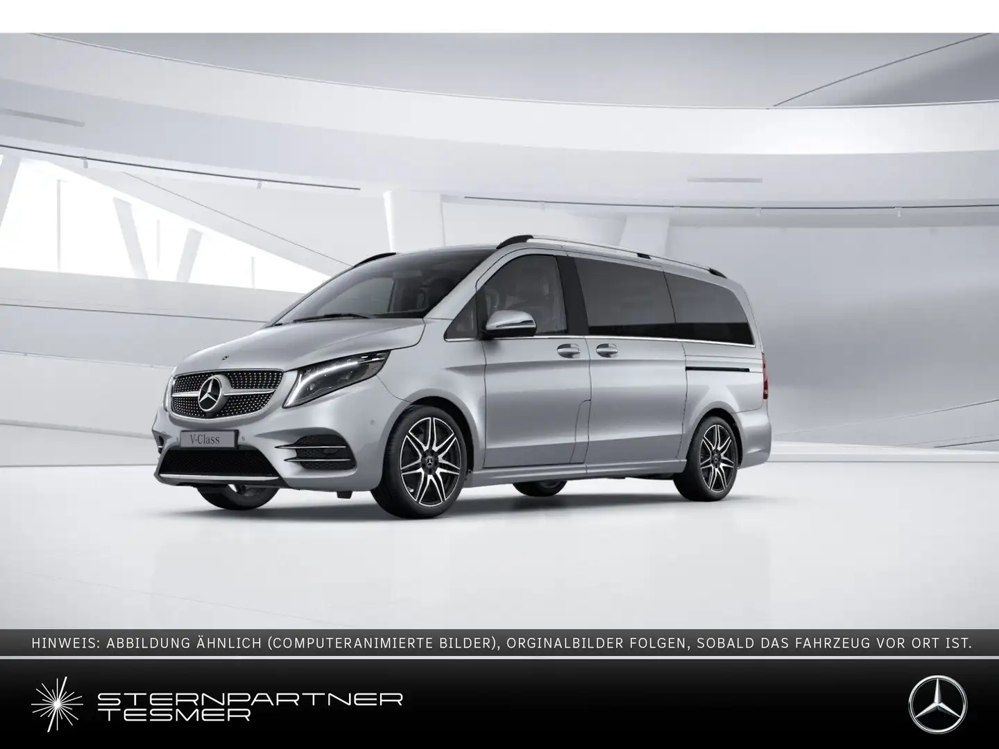 Mercedes-Benz V 300 d lang  Avantgarde Edition AMG AHK St.Hzg. Silber - 1