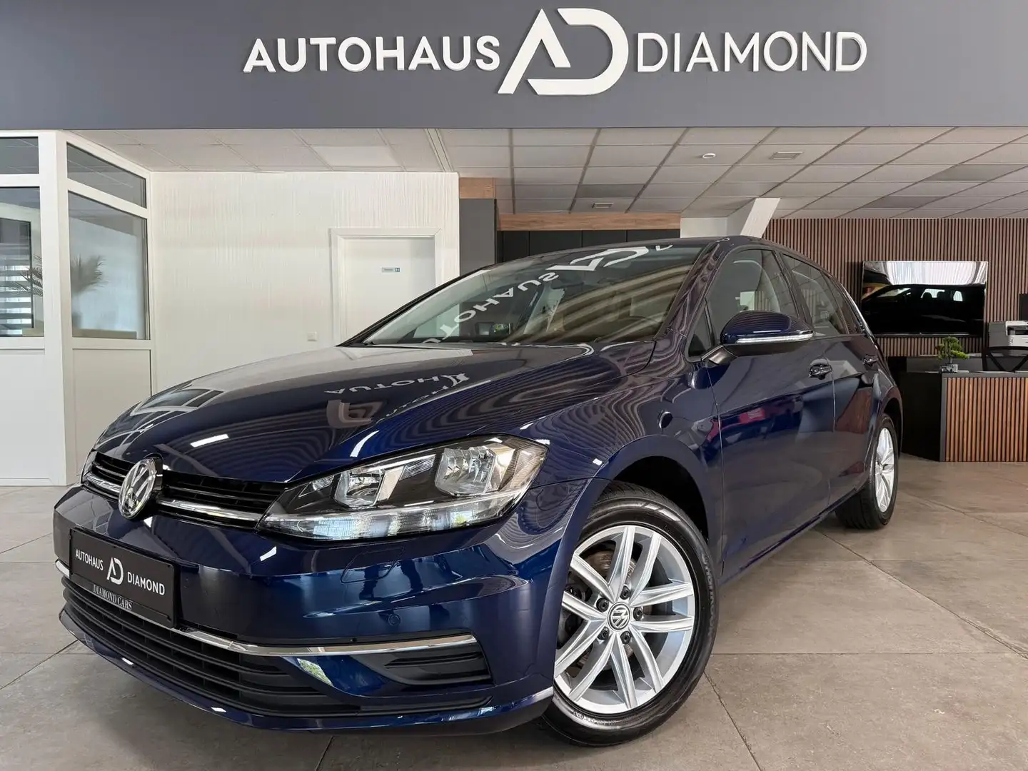 Volkswagen Golf VII Lim. Comfortline * ACC * 1. Hand * SHZ Bleu - 2