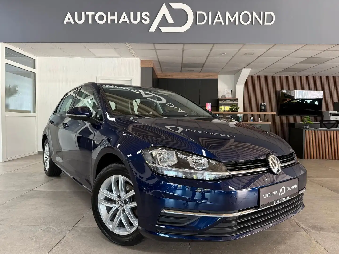 Volkswagen Golf VII Lim. Comfortline * ACC * 1. Hand * SHZ Bleu - 1