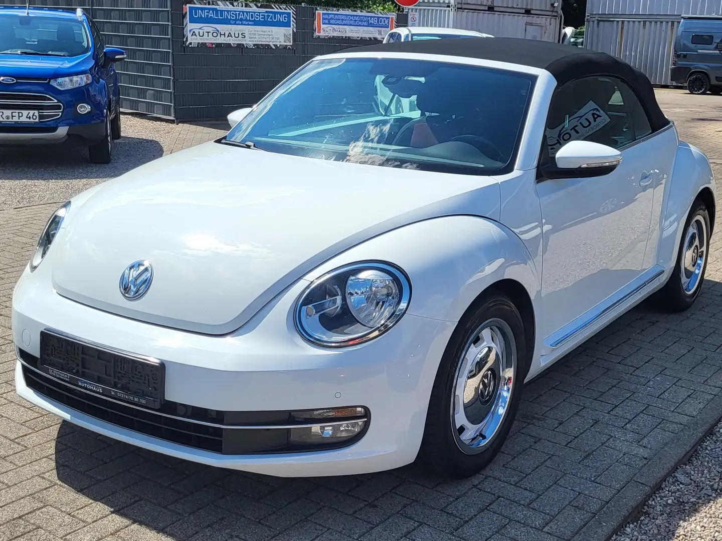 Volkswagen Beetle Design BMT NAVI BLUETOOOTH Insp+HU NEU Beyaz - 2
