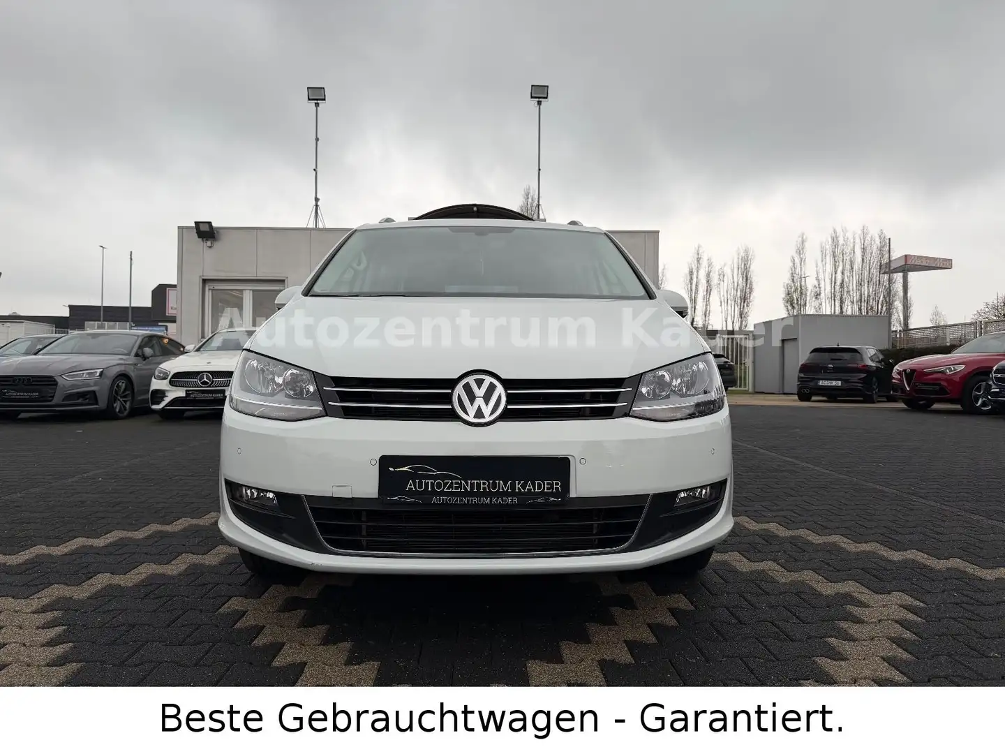 Volkswagen Sharan Sound*R-Kam*Navi*ACC*1.Hand*elektr. Türen Blanc - 1