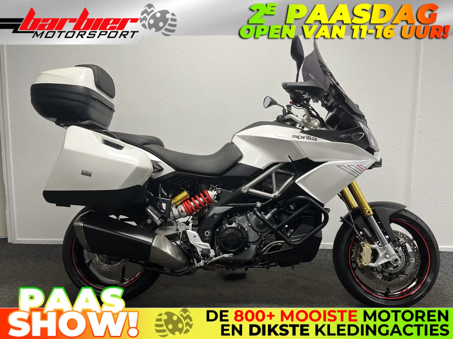 Aprilia Caponord 1200 TRAVEL PACK Blanco - 1