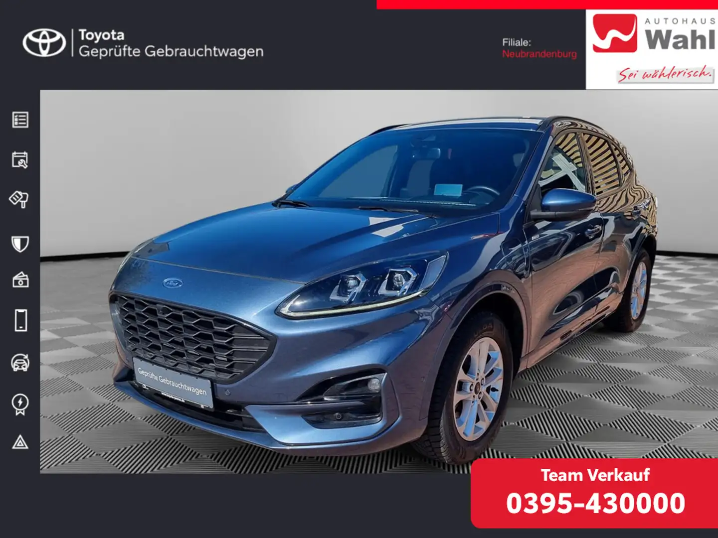 Ford Kuga Blau - 1