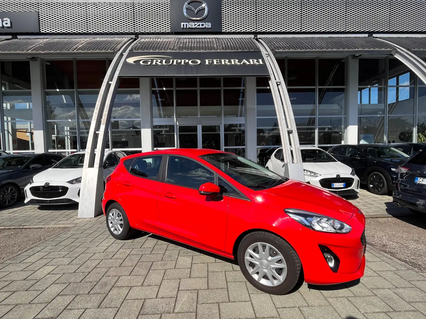 Ford Fiesta Fiesta 5p 1.0 ecoboost hybrid Connect s Rosso - 1