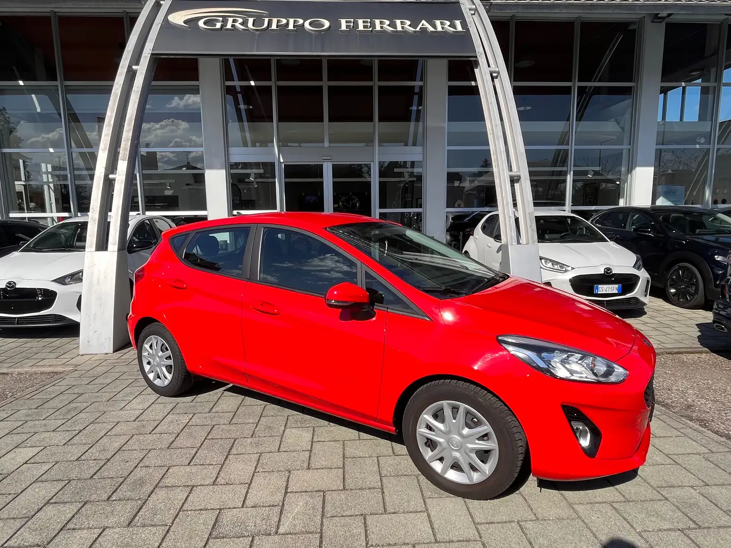 Ford Fiesta Fiesta 5p 1.0 ecoboost hybrid Connect s Rosso - 2