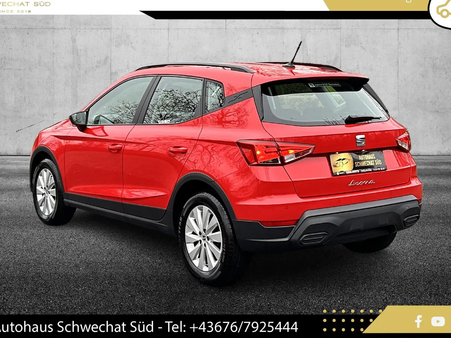 SEAT Arona Austria Edition 1,0 TSI // NUR 9.000 KM //GARANTIE Rosso - 2