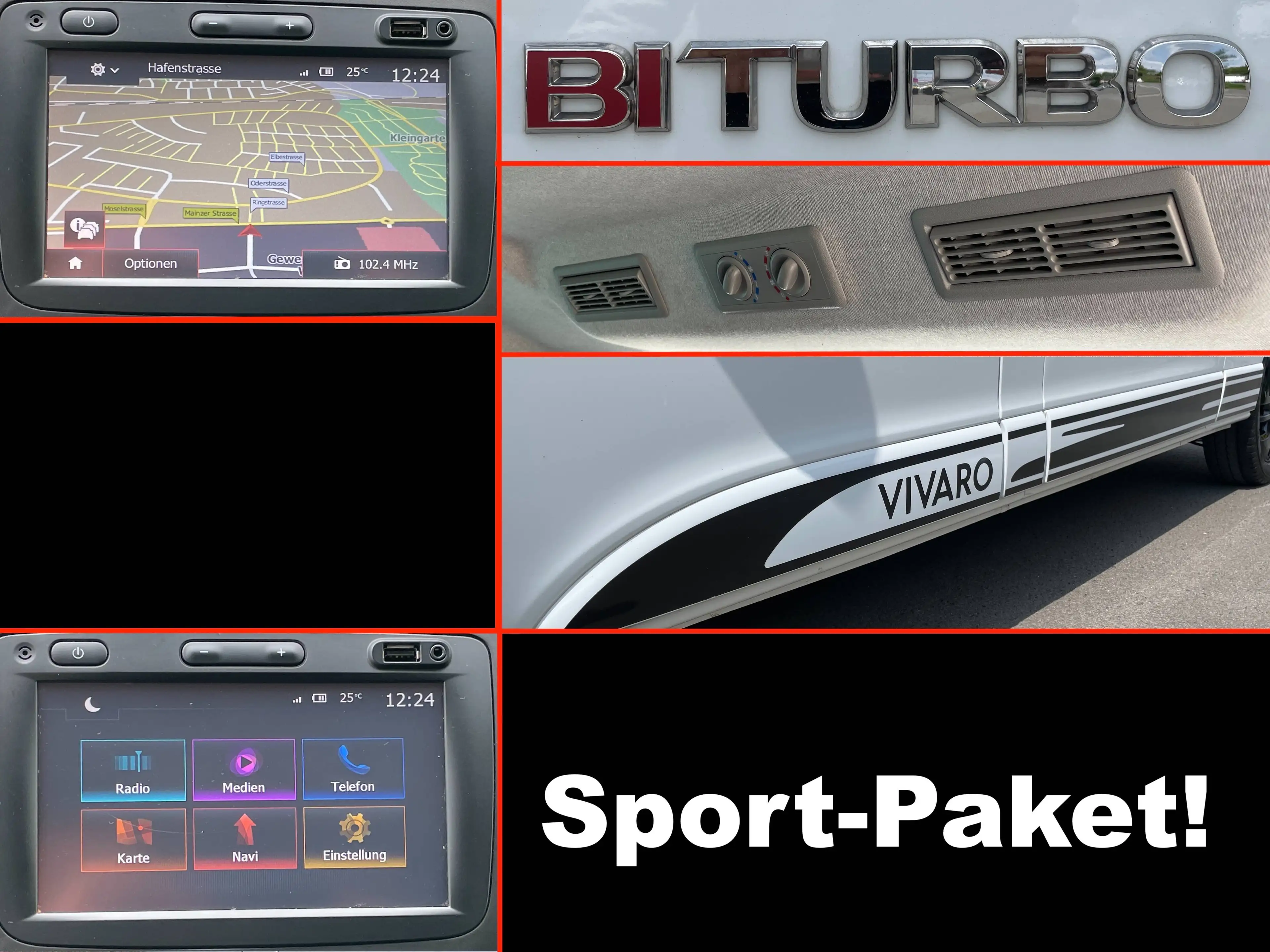 Opel Vivaro B 1.6 BiTurbo L2H1 2,9t Sport (9xSITZER*NAVI*ALU) — photo 5