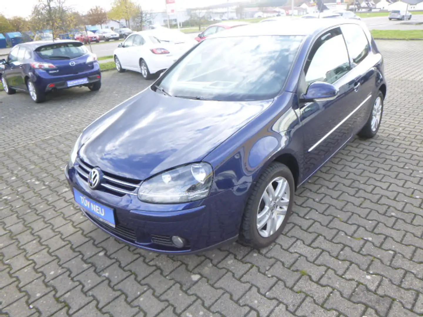 Volkswagen Golf 1,6 EDITION 3-türer, Klima, Einparkhilfe, TÜV NEU! Blau - 1