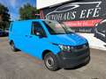 Volkswagen T6.1 Transporter TÜV Neu Lang FWD KLIMA AHK LEDER Werkstatt Wa. Bleu - thumbnail 2
