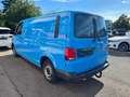 Volkswagen T6.1 Transporter TÜV Neu Lang FWD KLIMA AHK LEDER Werkstatt Wa. Bleu - thumbnail 3