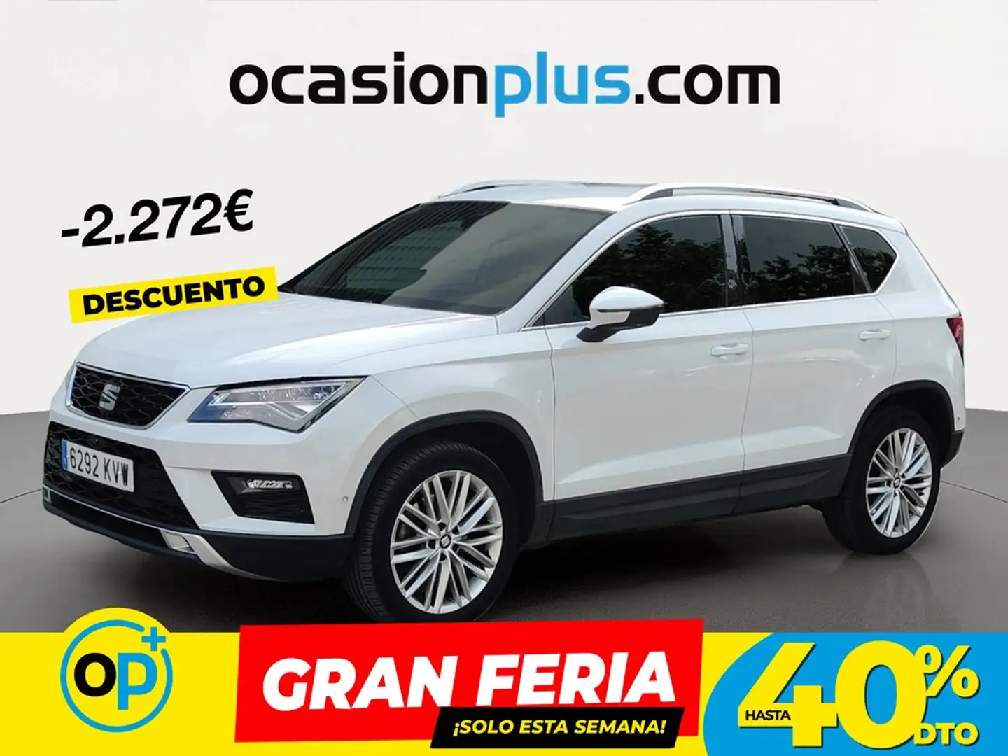 SEAT Ateca 2.0TDI CR S&S Xcellence DSG 150 Blanco - 1