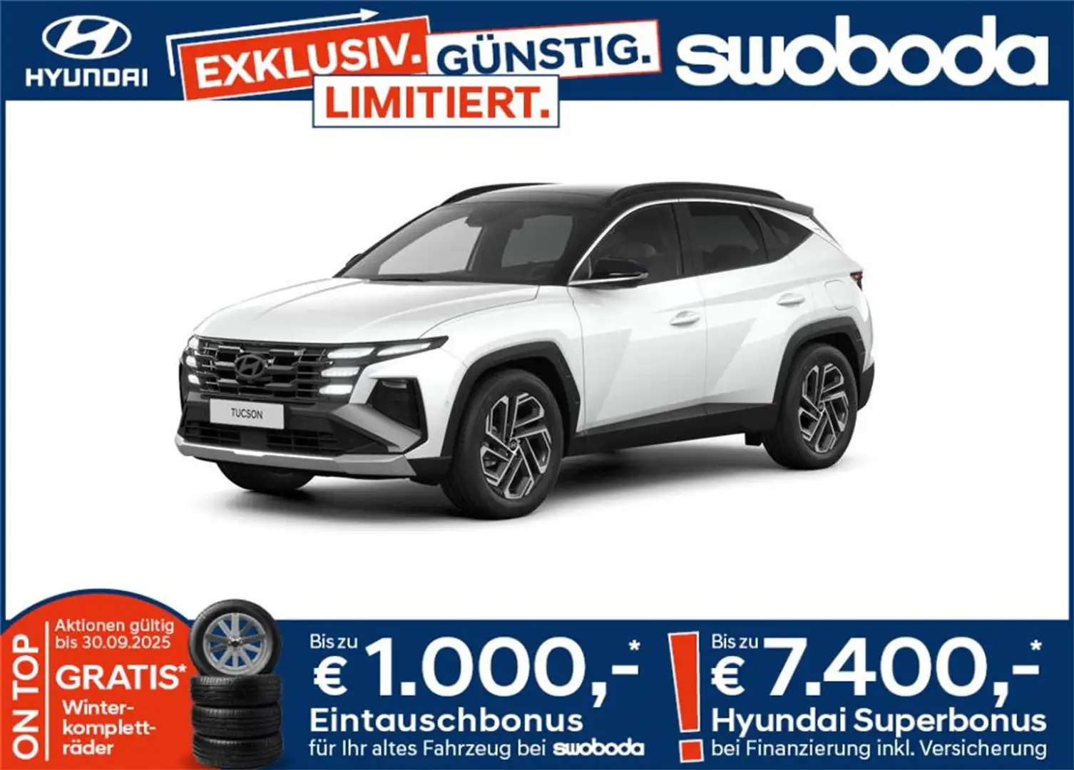 Hyundai TUCSON Tucson NX4 20th Anniversary 1,6 T-GDi HEV 2WD AT t Blanc - 1