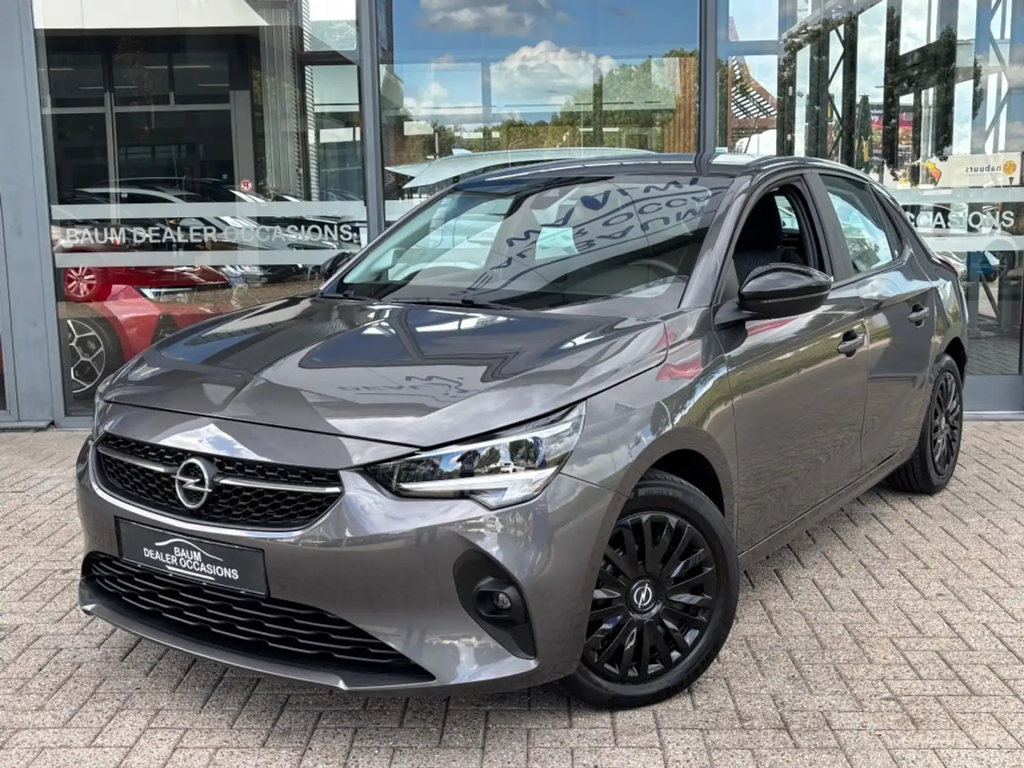 Opel Corsa 1.2 EDITION NAVI AIRCO CRUISE CONTROL Grijs - 1