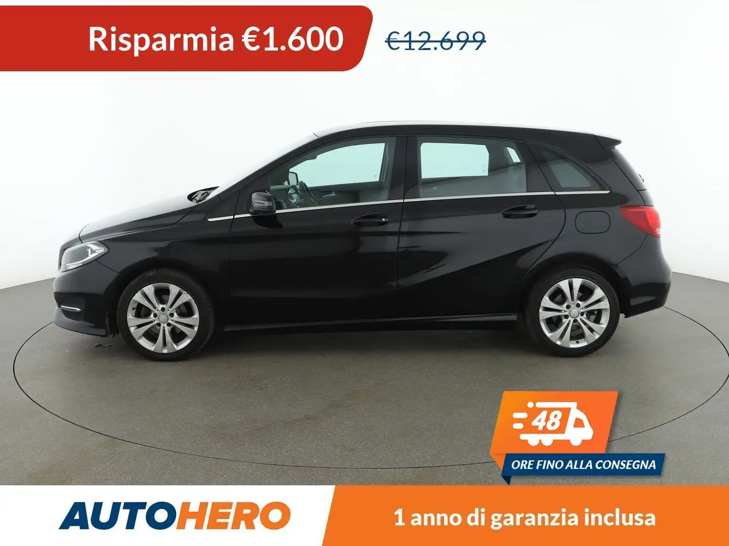 Mercedes-Benz B 180 B 180 CDI Sport Automatic Nero - 1