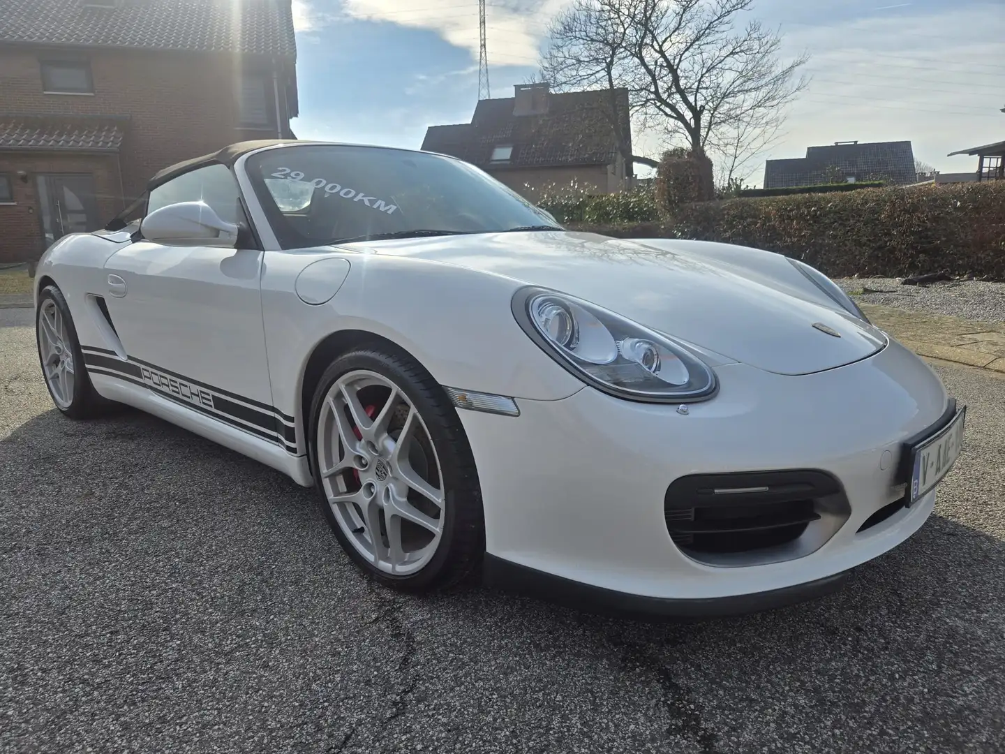 Porsche Boxster Spyder 987 in Perfecte Staat 29000km!! Weiß - 1