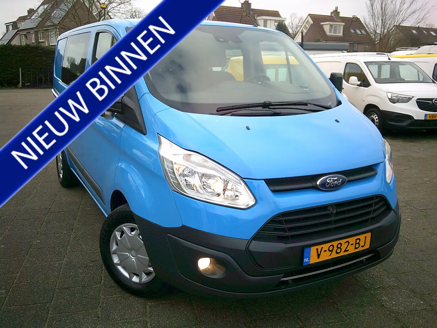 Ford Transit Custom 290 2.0 TDCI L1H1 Trend DC VOORZIEN VAN DUBBELE CA Azul - 1