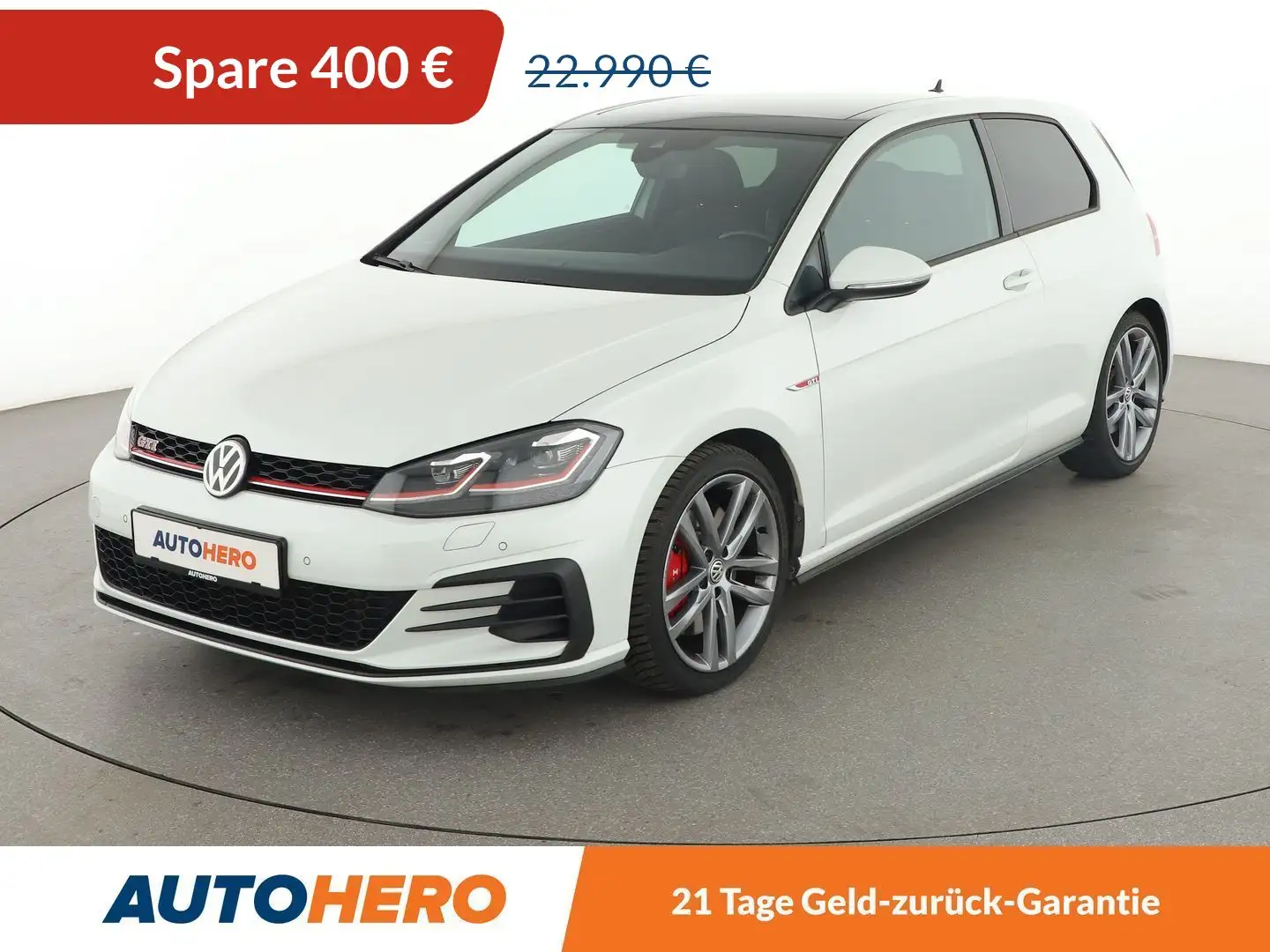Volkswagen Golf GTI 2.0 TSI GTI Performance BMT Aut.*NAVI*LED*ACC*PDC* Weiß - 1