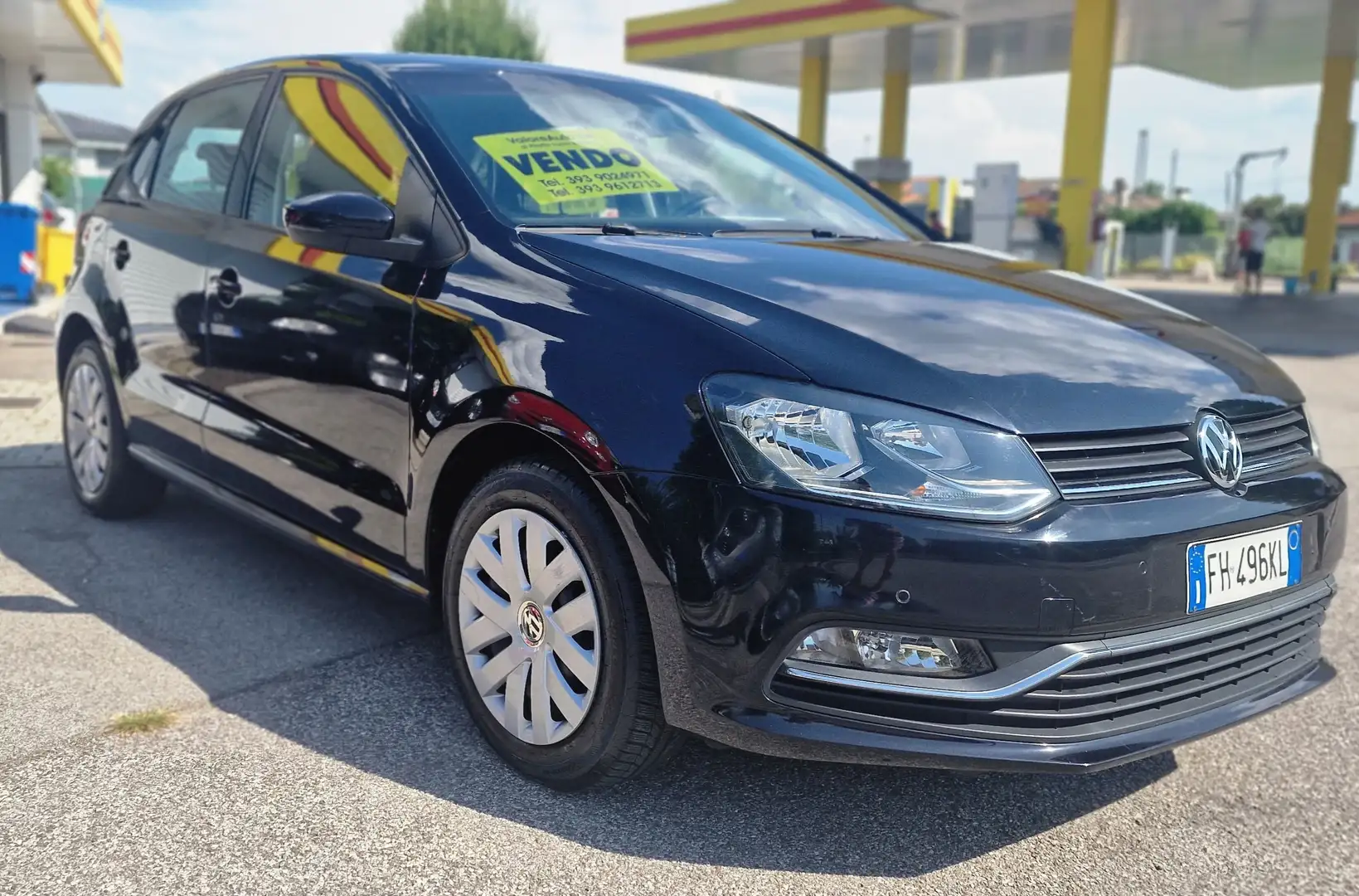 Volkswagen Polo Polo V 2017 5p 1.2 tsi bm Comfortline Nero - 2
