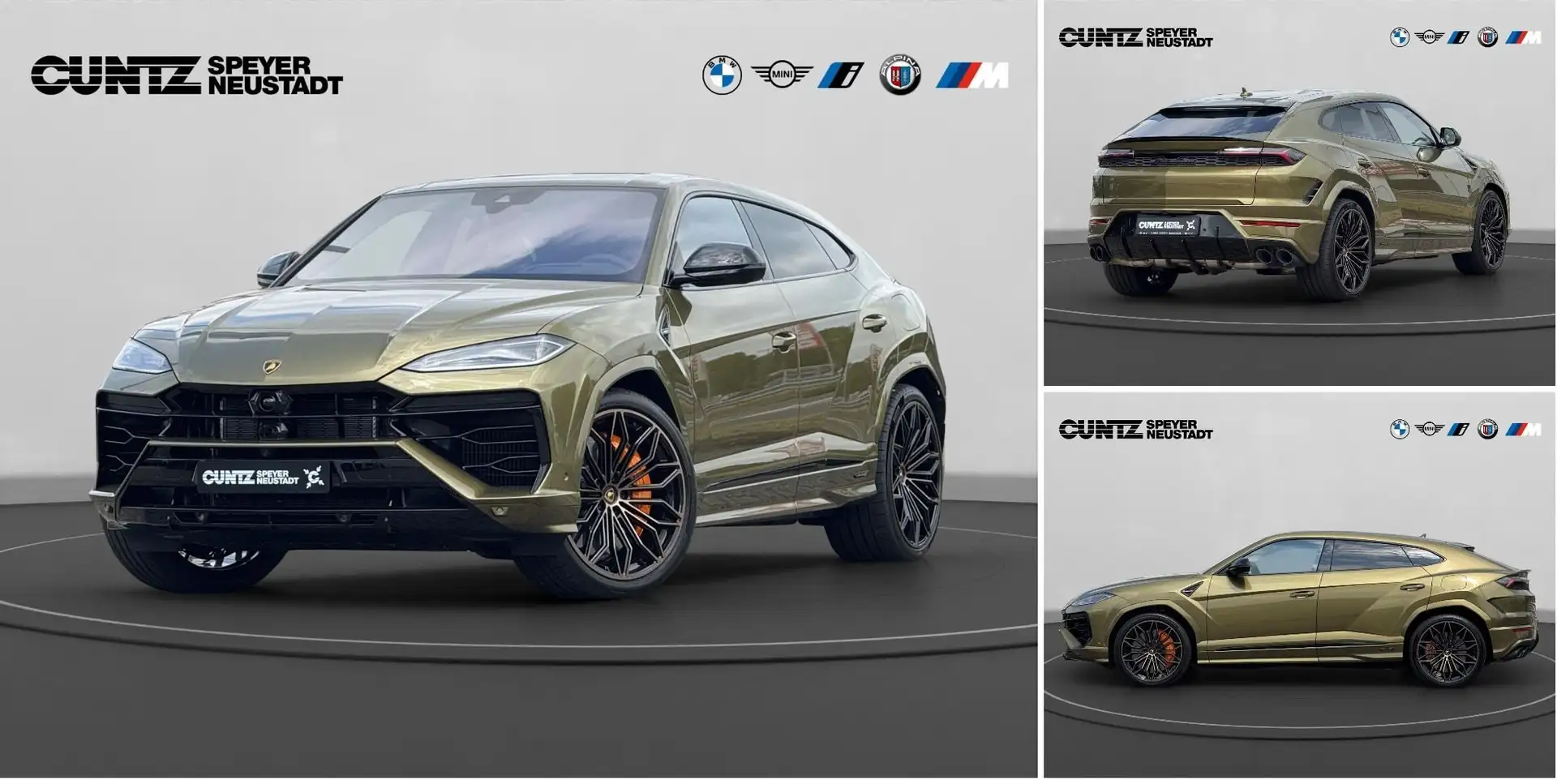 Lamborghini Urus SE B&O HiFi Akrapovic Parkassist Panorama Zöld - 1