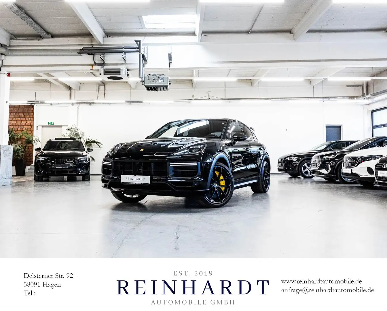 Porsche Cayenne TURBO GT ALL-BLACK/PDLS+/SPORT-CHRONO/360° Negro - 1