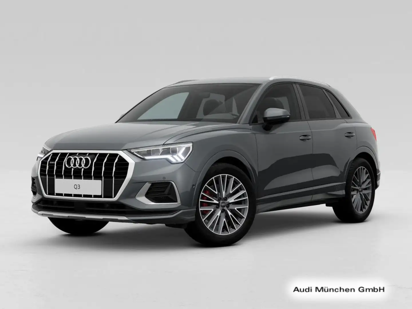 Audi Q3 advanced 40 TDI qu. S line Anhängevorrichtung Soun Grau - 2