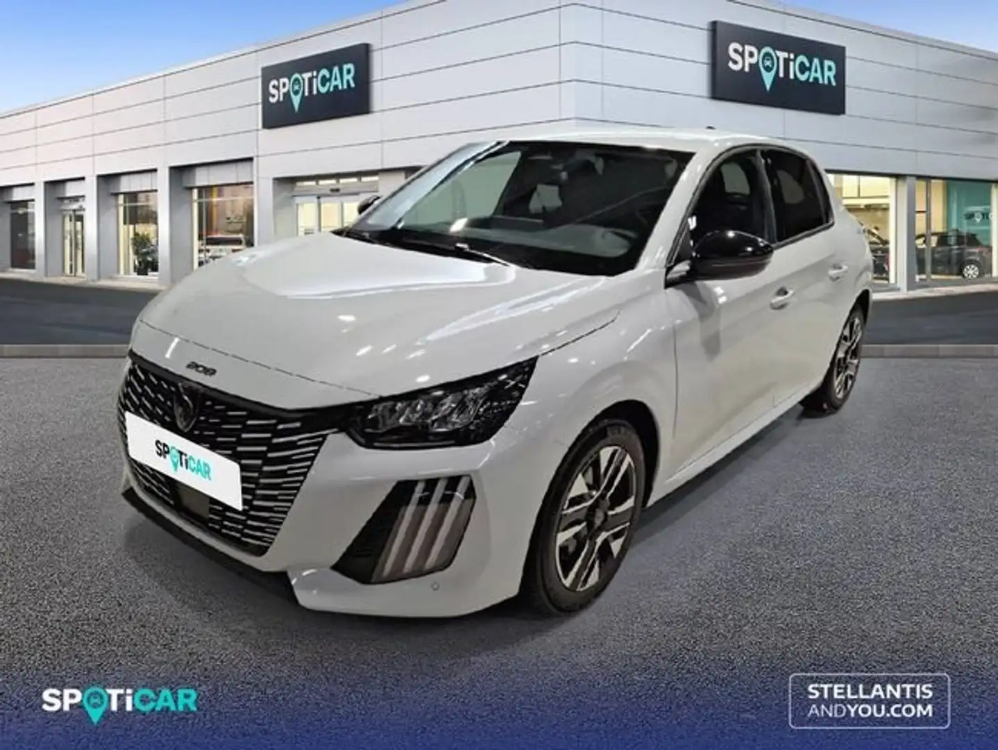 Peugeot 208 Turbo 100 S&S 6 Vel. MAN Allure Blanco - 1