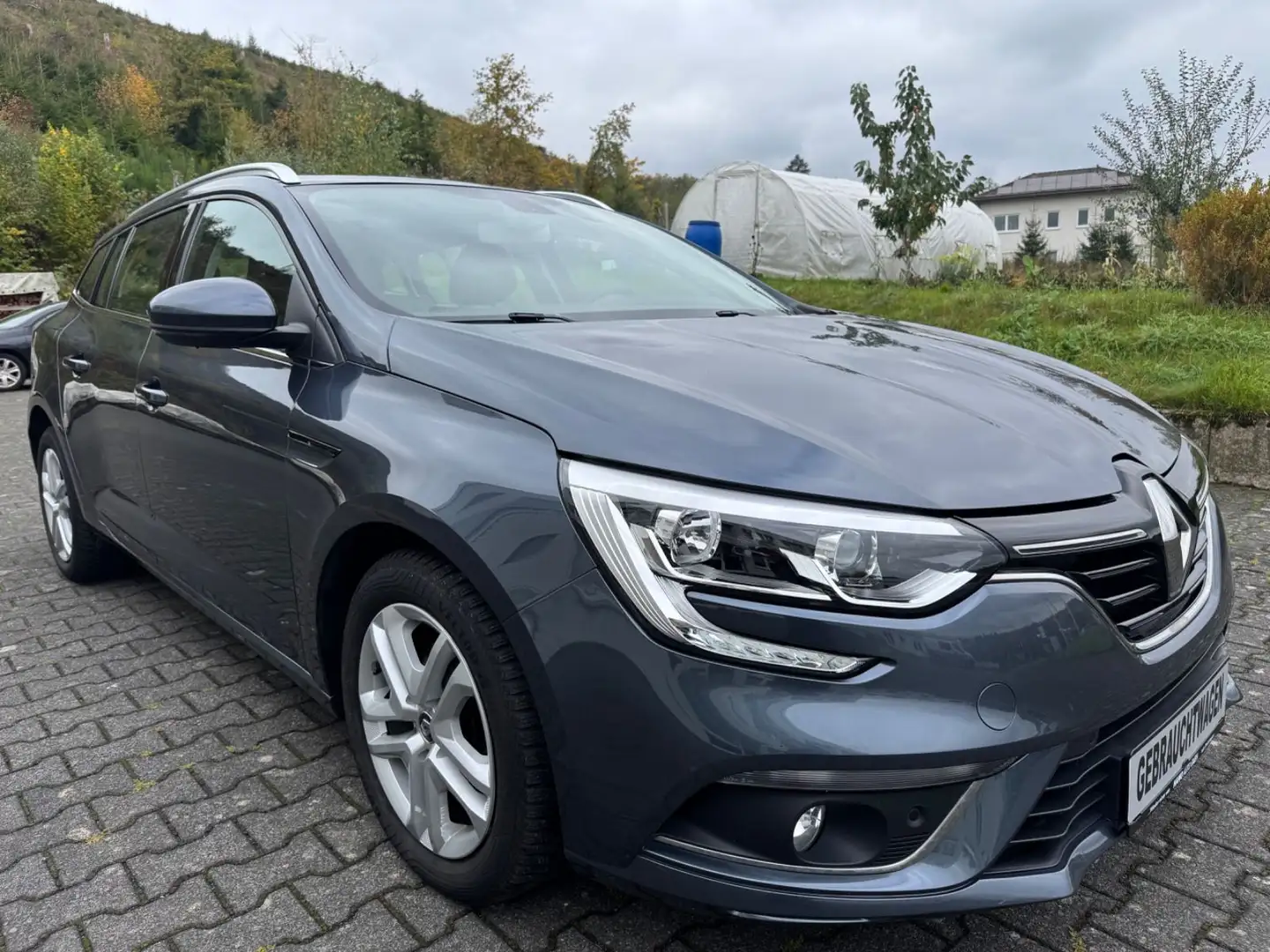 Renault Megane IVGrandtour Business-Automatik-1 Hand- Gris - 1