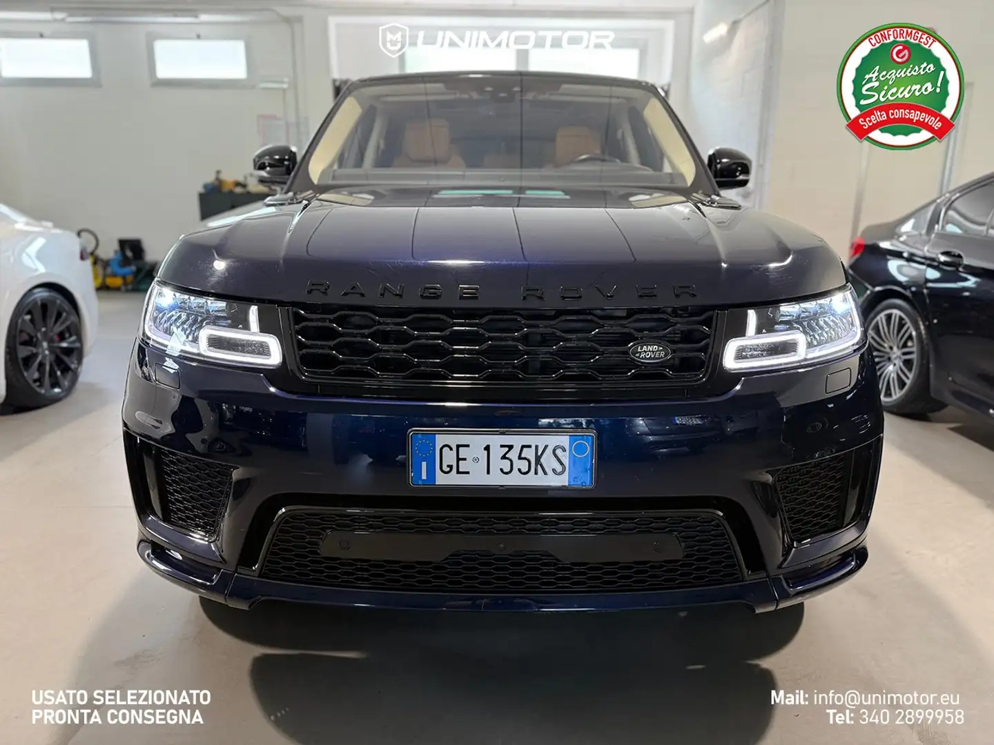 Land Rover Range Rover Sport HSE Dynamic 3.0d i6 mhev 306cv Auto - IVA esposta Blu/Azzurro - 2
