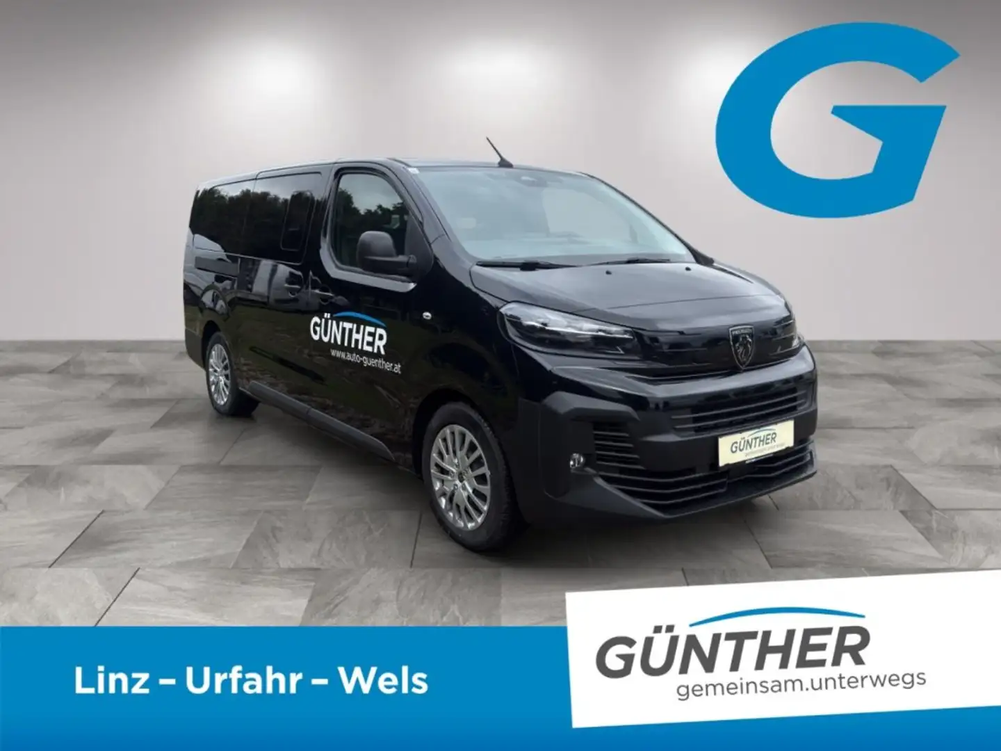 Peugeot Expert KOMBI L3 BHDI 180 EAT8 9Sitzer Schwarz - 2