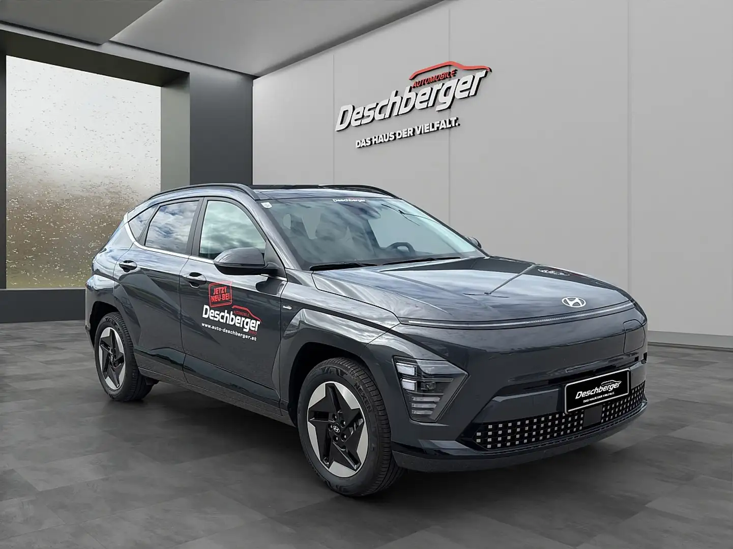 Hyundai KONA Kona Elektro 65,4kWh GO | Schiebedach Grau - 2
