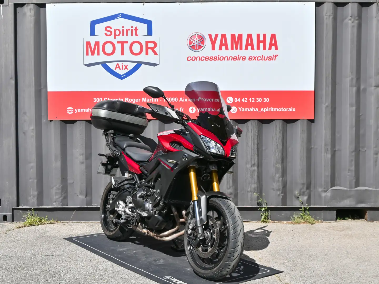 Yamaha MT-09 Červená - 1