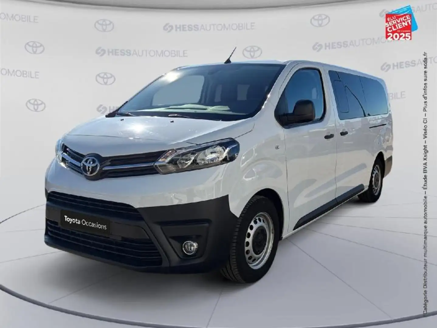 Toyota Proace Long 2.0 140 D-4D Dynamic Confort Clim. Arrière MC23 Blanc - 1