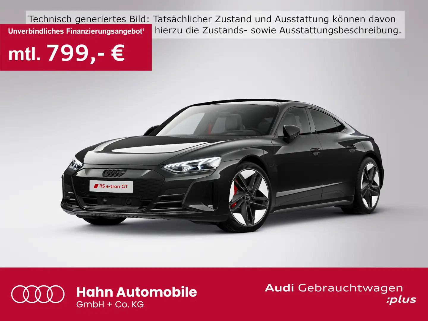 Audi e-tron GT e-tron GT RS quatt Matrix 360° Allradlenkung HUD Schwarz - 1