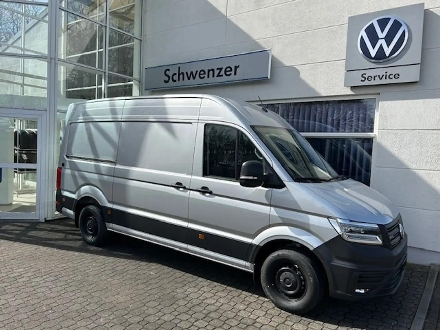 Volkswagen Crafter Kasten 35 MR HD 4MOTION LED AHZV Vor.NAVI Argent - 2