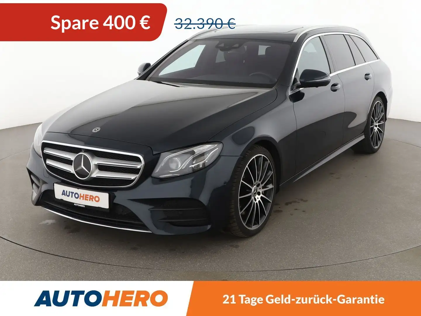 Mercedes-Benz E 350 E 350 d T AMG Line Aut.*NAVI*LED*ACC*360° Зелёный - 1