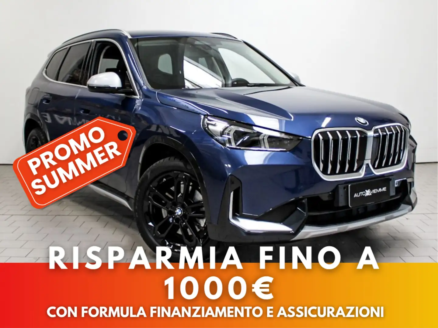 BMW X1 X1 xdrive23d mhev 48V X-Line - GANCIO TRAINO Blu/Azzurro - 1