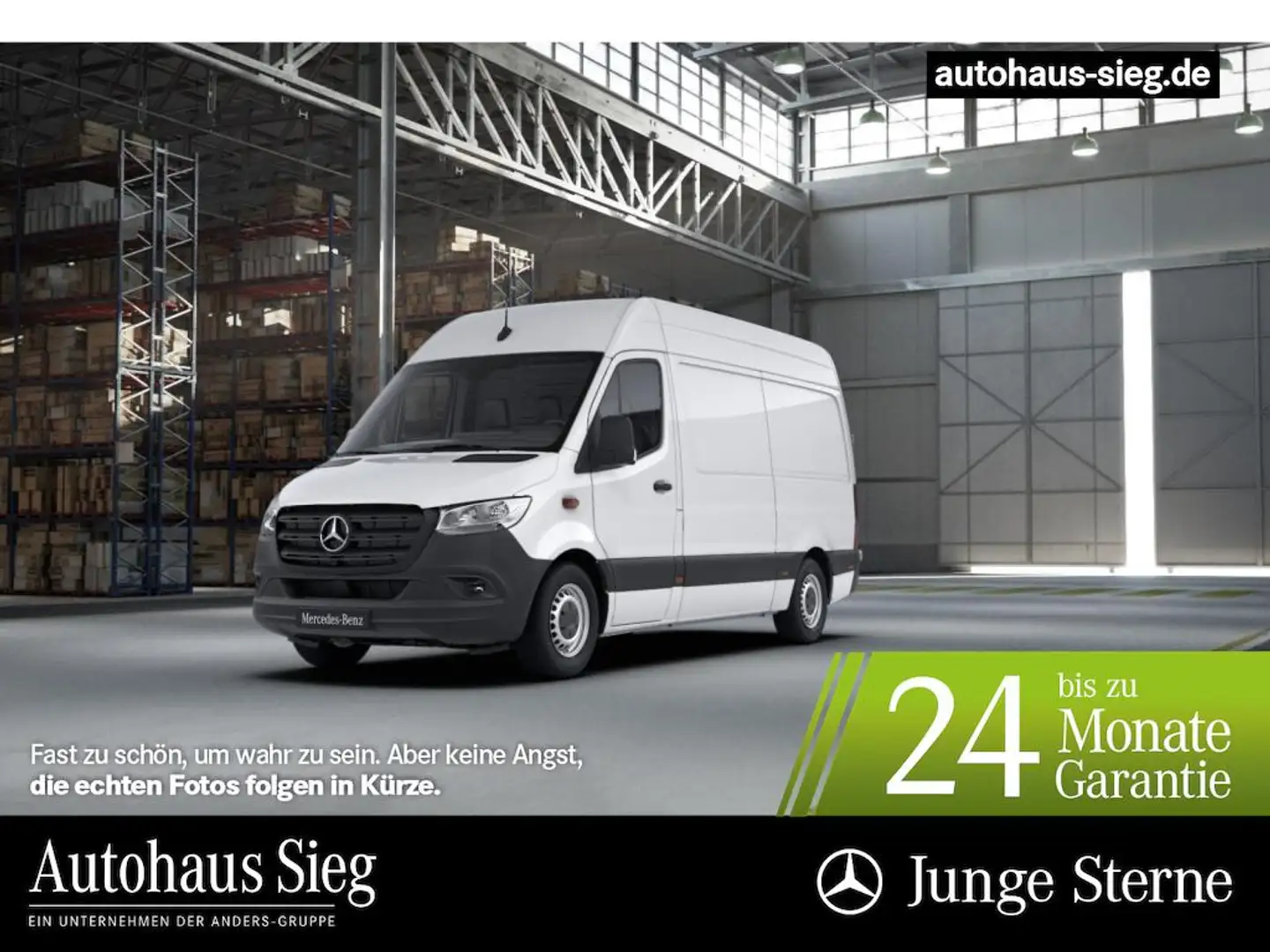 Mercedes-Benz Sprinter 317 Kasten L2H2 Navi*360 Kamera*Schwing Weiß - 1