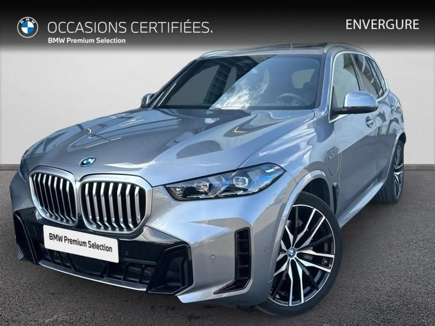BMW X5 xDrive50e 489ch M Sport Gris - 1