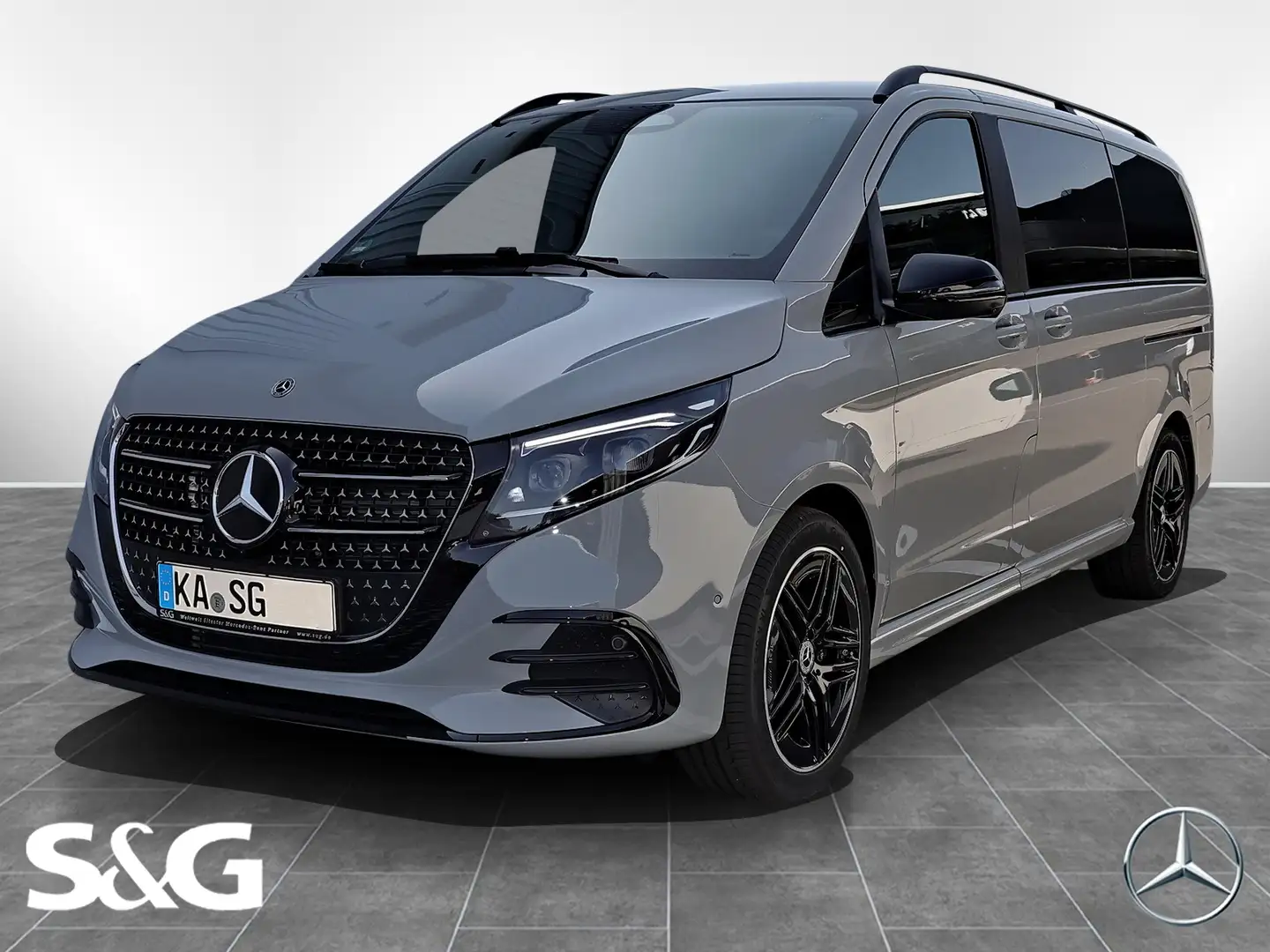 Mercedes-Benz V 300 d 4MATIC EXCLUSIVE Lang Grau - 1