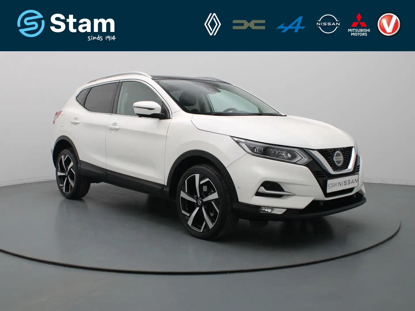 Nissan Qashqai 160pk DIG-T Tekna Automaat 360° Camera | Cruise | Blanc - 1