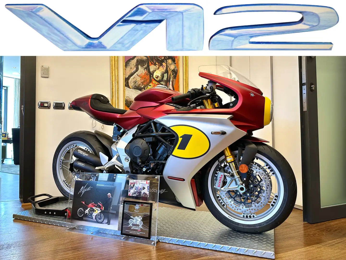 MV Agusta Superveloce 800 AGO Rosso - 1