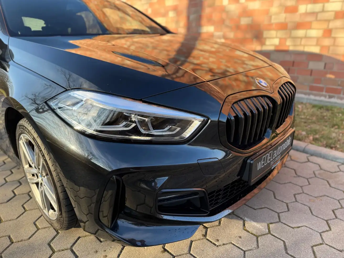 BMW 116 d M.SPORT-LEDER-DAB-VIRTUAL-LED-KAMERA-NAVI Schwarz - 2