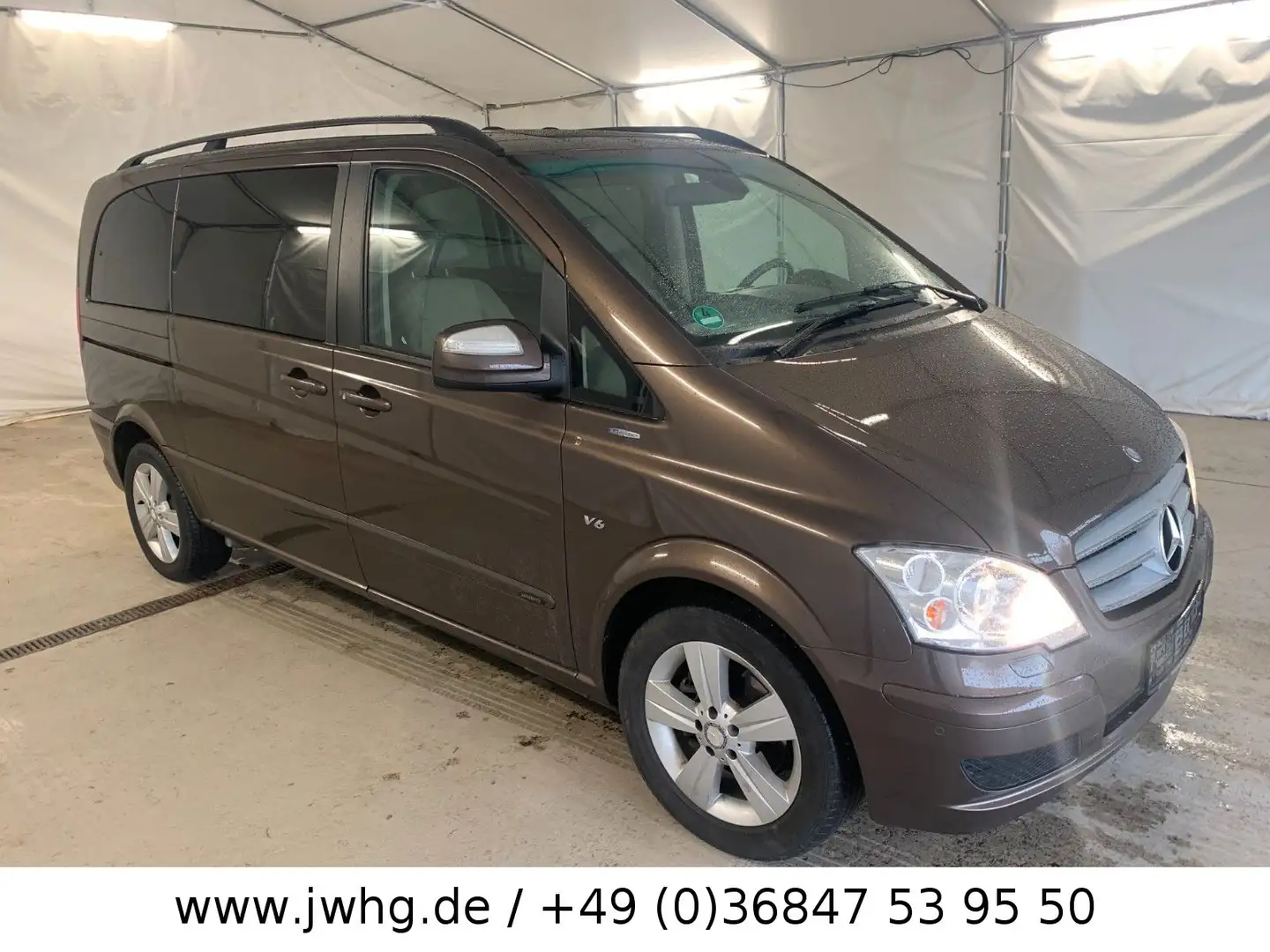 Mercedes-Benz Viano 3.0 Ambiente Edition 7Si Nav+ VLeder Glasd Maro - 2