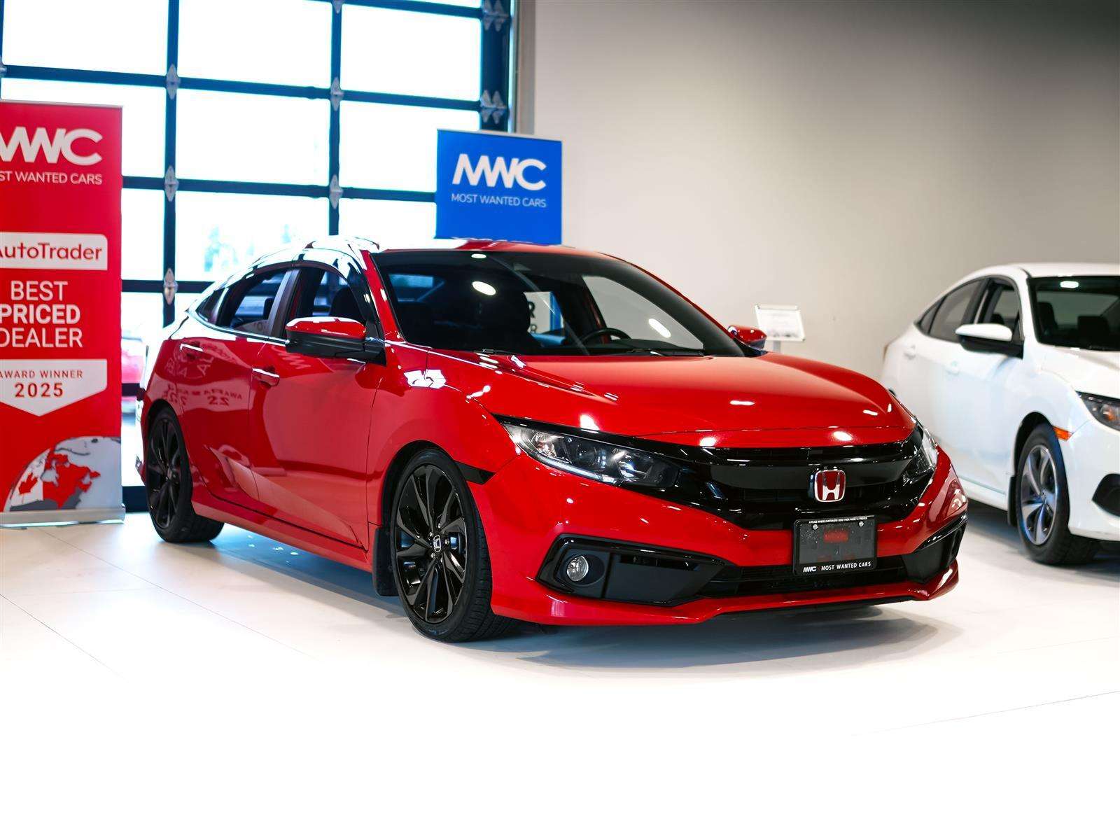 2020 Honda Civic SPORT | SUNROOF | LANE WATCH | NO ACCIDENTS — снимка 1