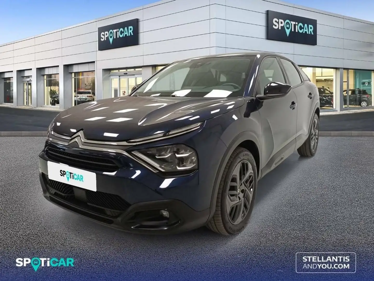 Citroen C4 PureTech 130 S&S 6v Plus Azul - 1