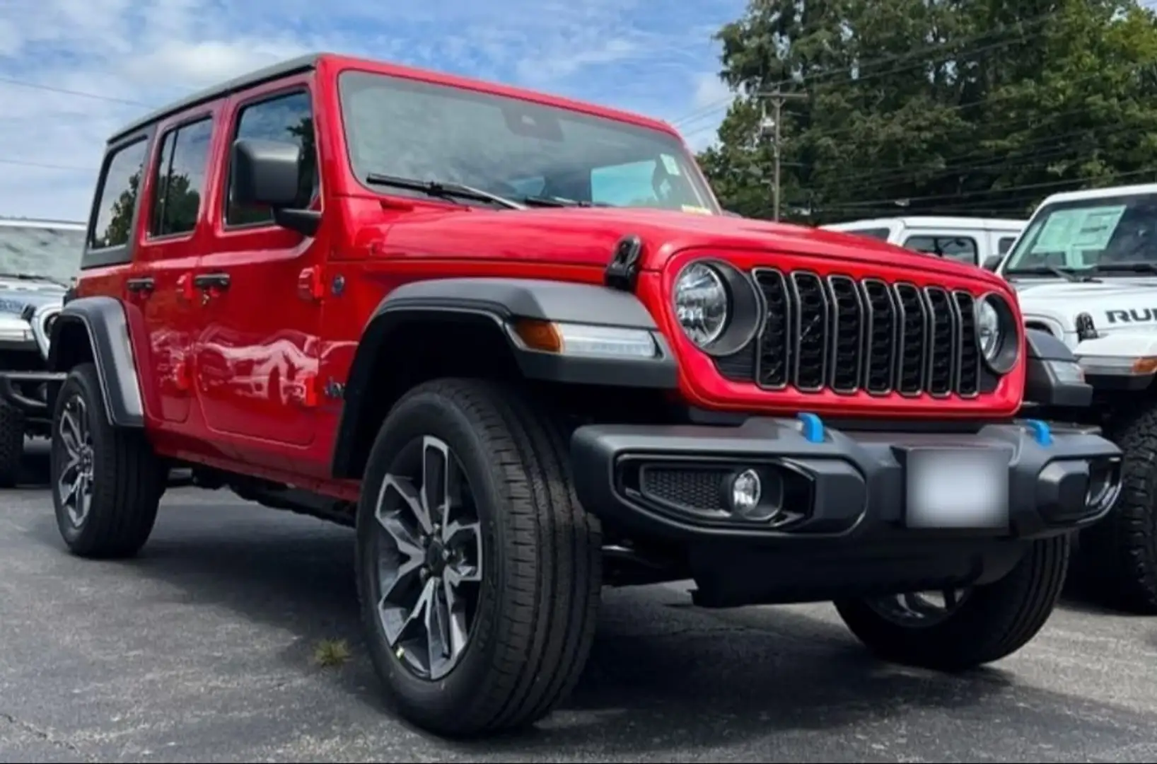 Jeep Wrangler Unlimited 2.0 4xe Rubicon 8ATX 280KW Rojo - 1