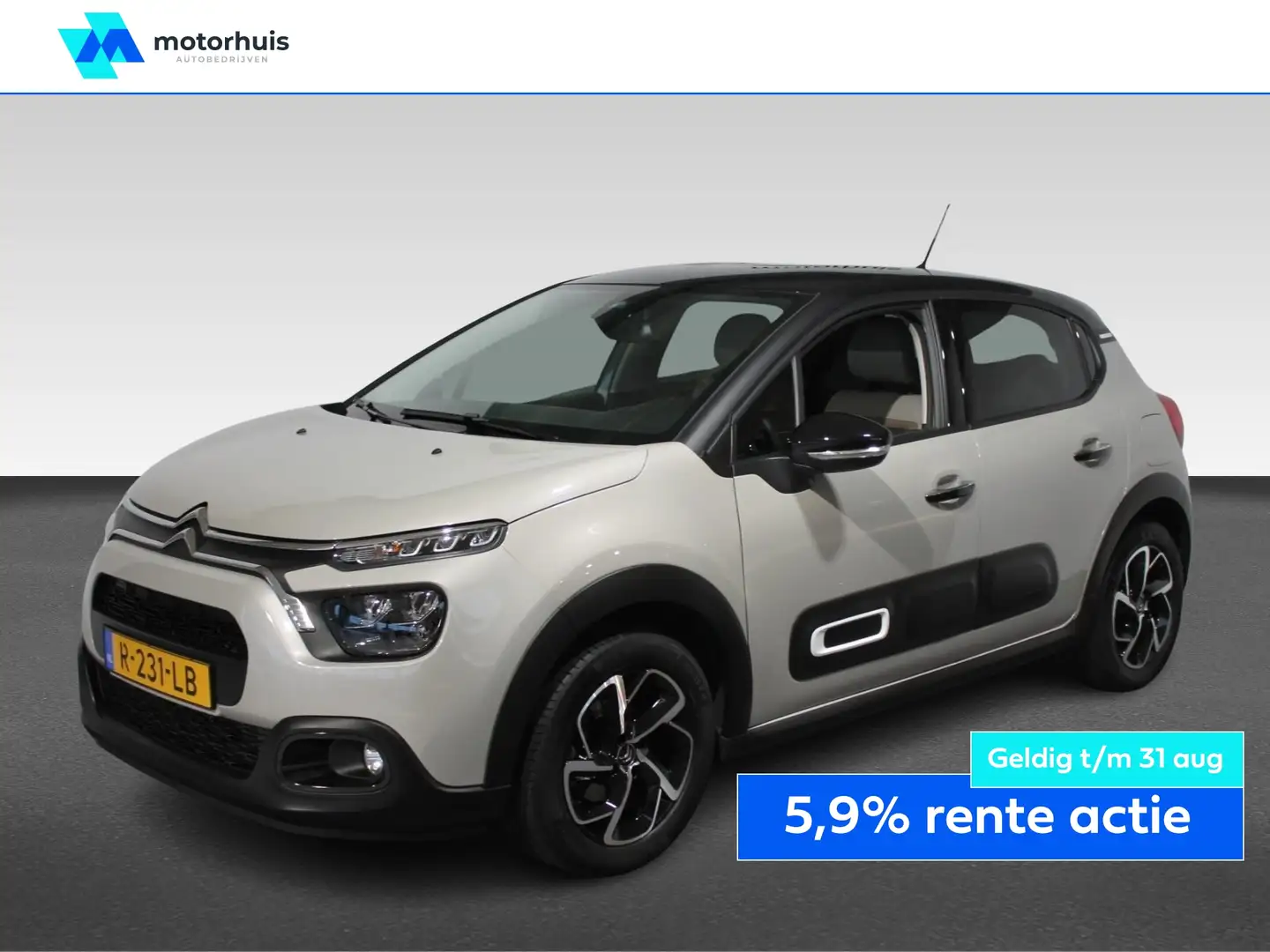 Citroen C3 1.2 PureTech 83pk Shine Rijdende Demo, afspraak op Grijs - 1