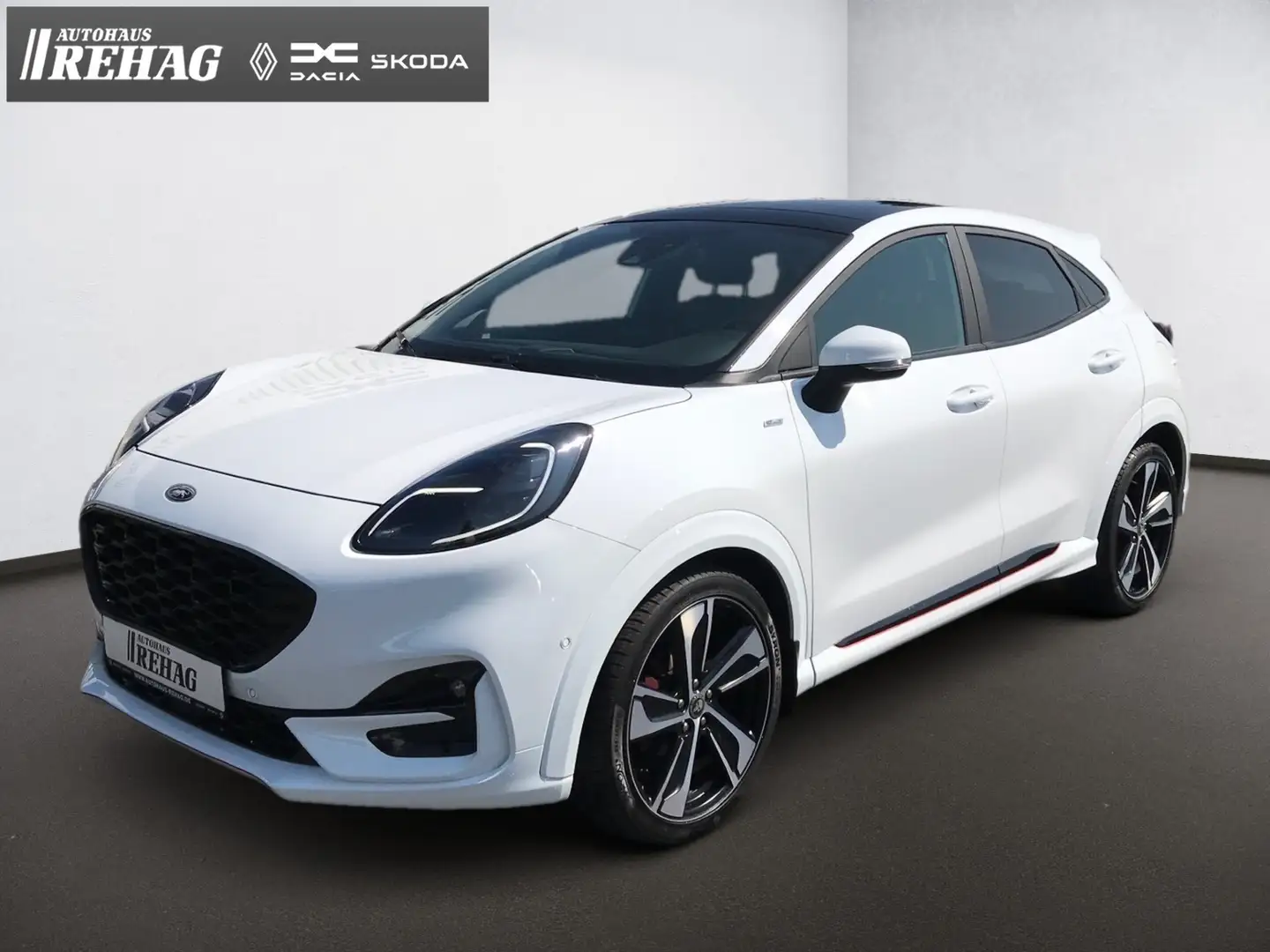 Ford Puma ST-Line X 1.0 EcoBoost Mild Hybrid Bílá - 2